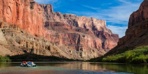 Rafting down the Colorado River, Grand Canyon, Arizona, United States of America, North America