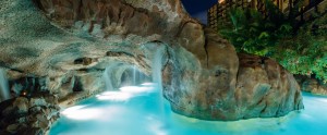 Waikolohe Stream at night 